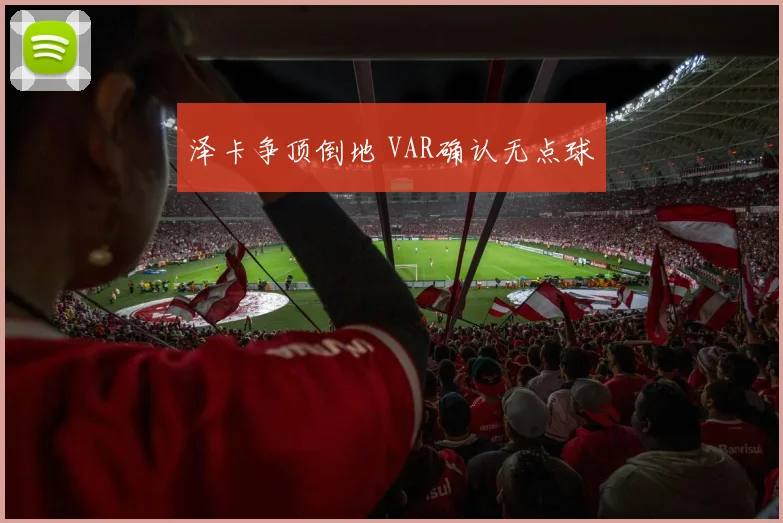 泽卡争顶倒地 VAR确认无点球
